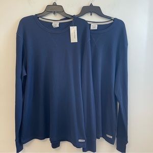 Calvin Klein Men’s Blue 2 Thermals size 2X New